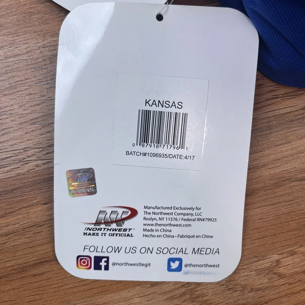 KU Kansas Jayhawks Lunch Box Bag 3D Graphic Officially‎ Licensed NEW